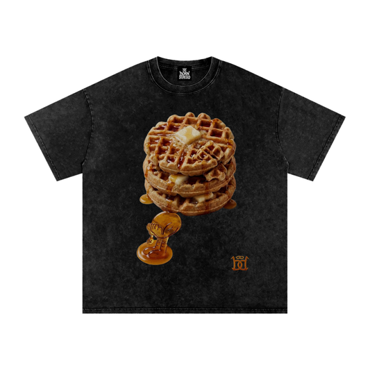 Stackz Snow Washed Oversized Cotton Tee