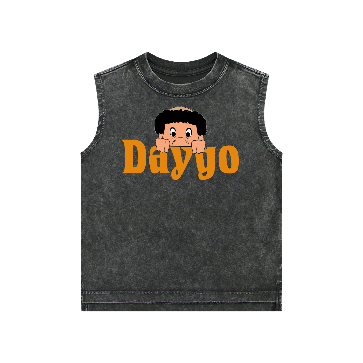 Kid's Peepin' Friar Daygo Snow Washed Tank