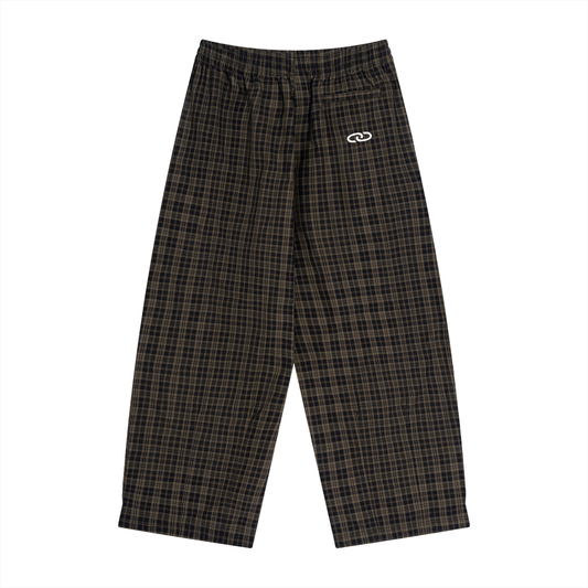 >good Unisex Plaid Wide Leg Pants