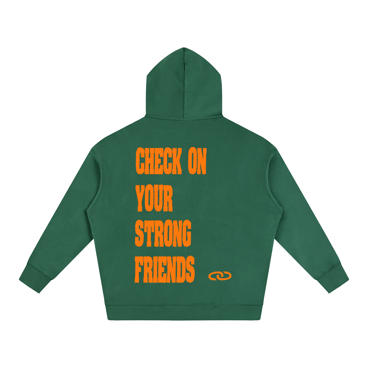 Check on Your Friends Fleece Hoodie V1