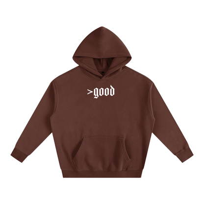>good Oversize Fleeced Hoodie
