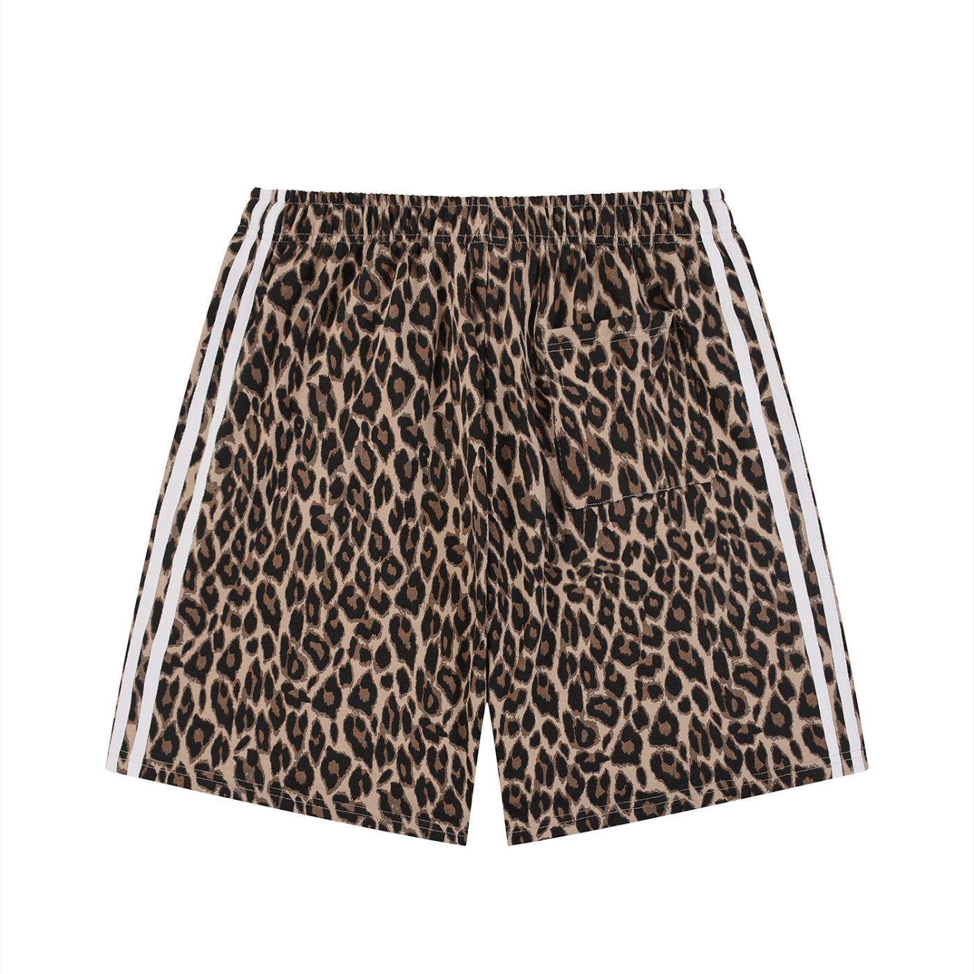 >good Unisex Heavyweight Leopard Drawstring Shorts