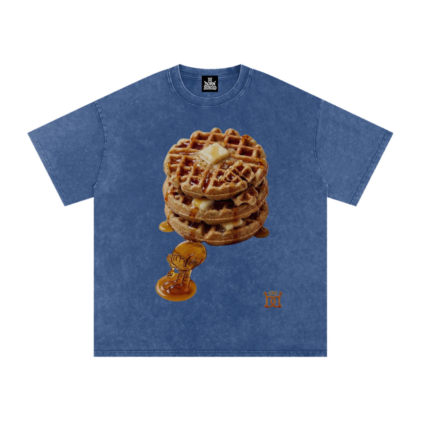 Stackz Snow Washed Oversized Cotton Tee