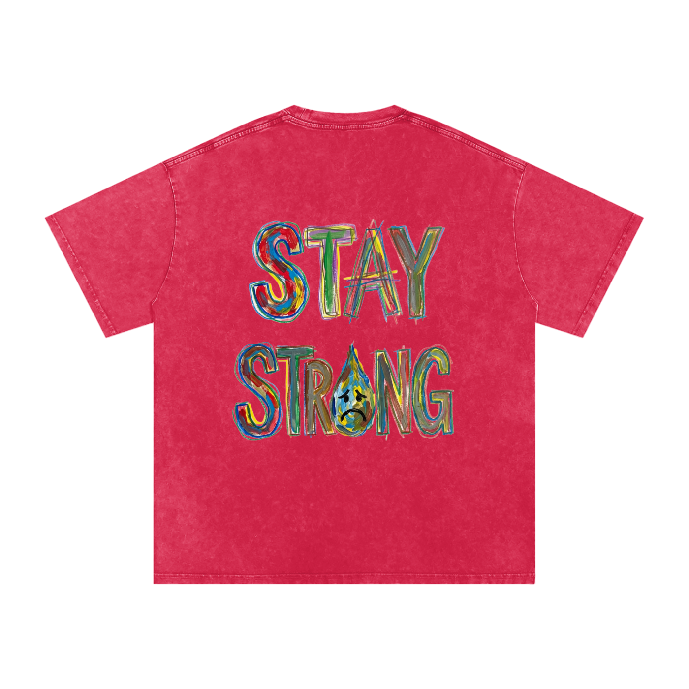 Outside the Lines Snow Washed Oversized Tee