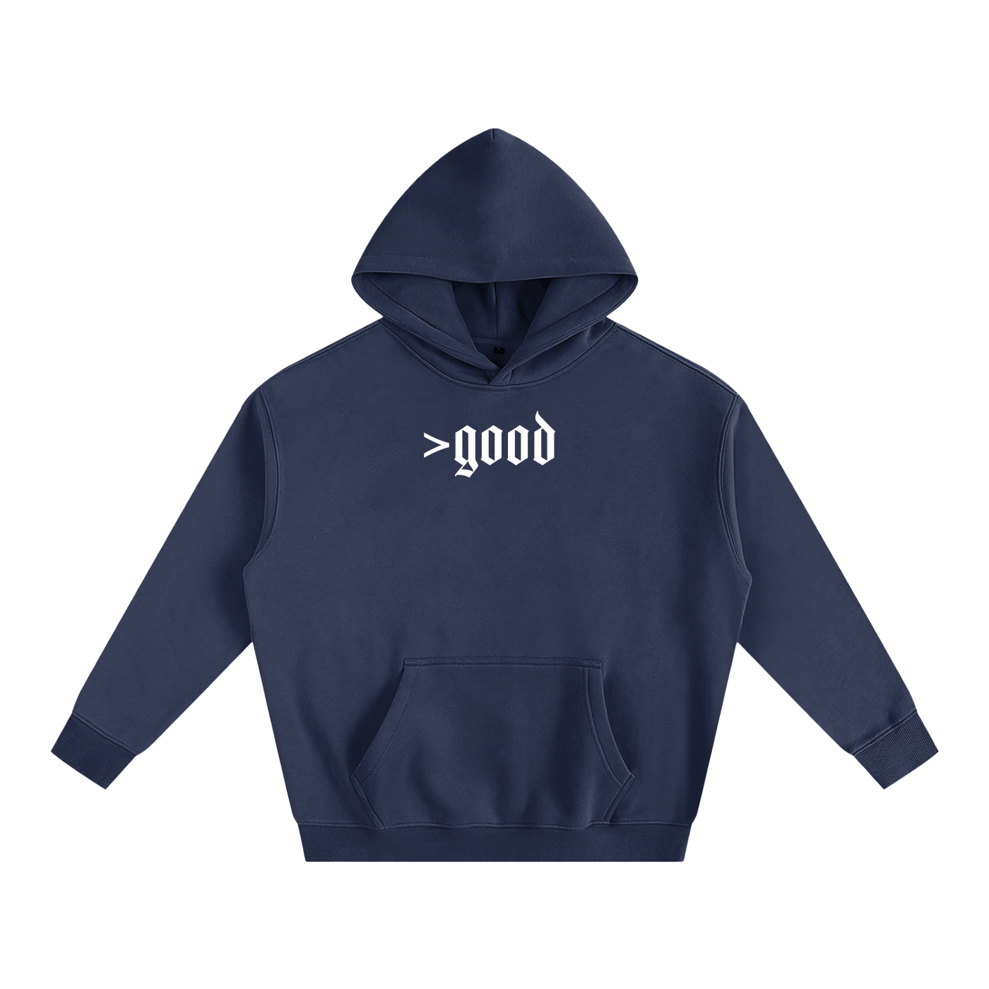 >good Oversize Fleeced Hoodie