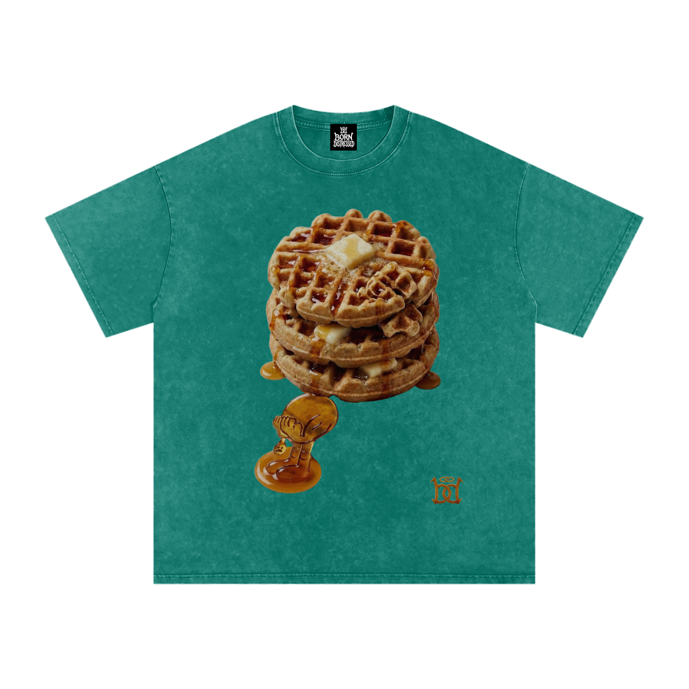 Stackz Snow Washed Oversized Cotton Tee