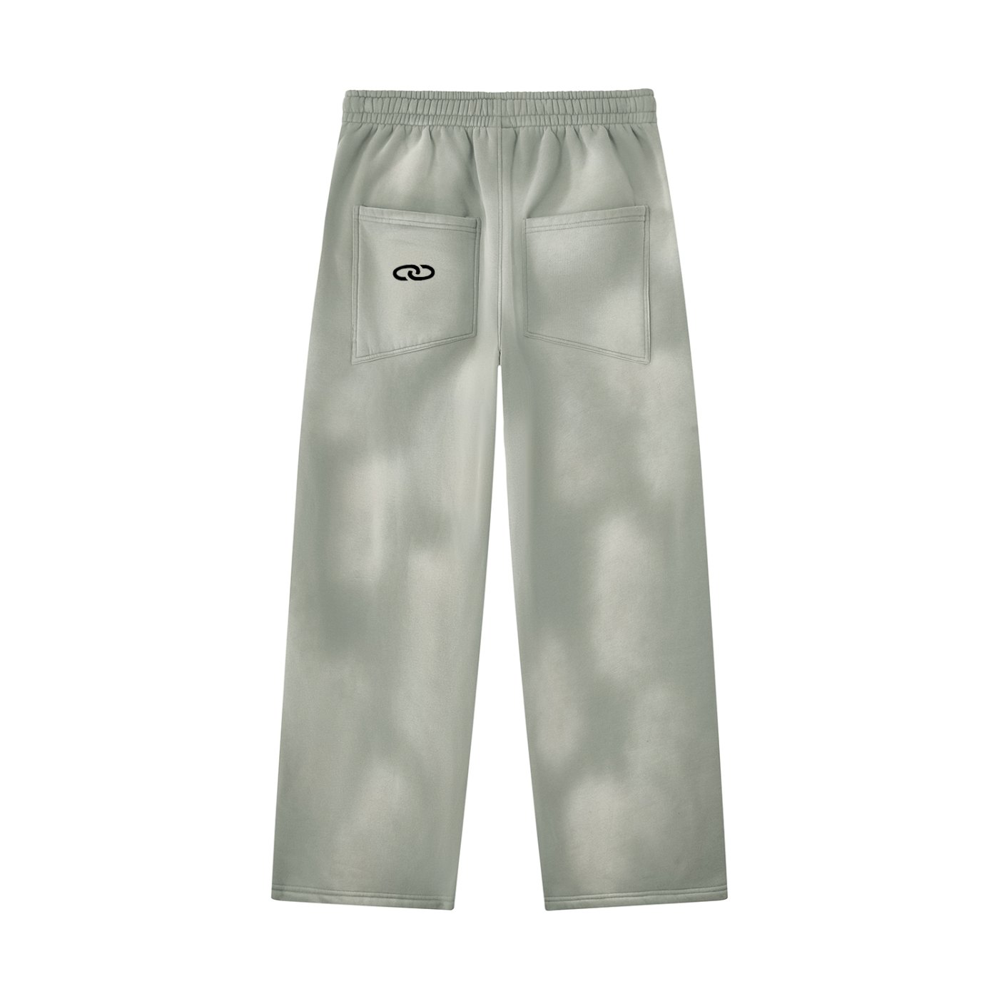 Cherry Blossom Colorfade Wide Leg Fleece Sweatpants
