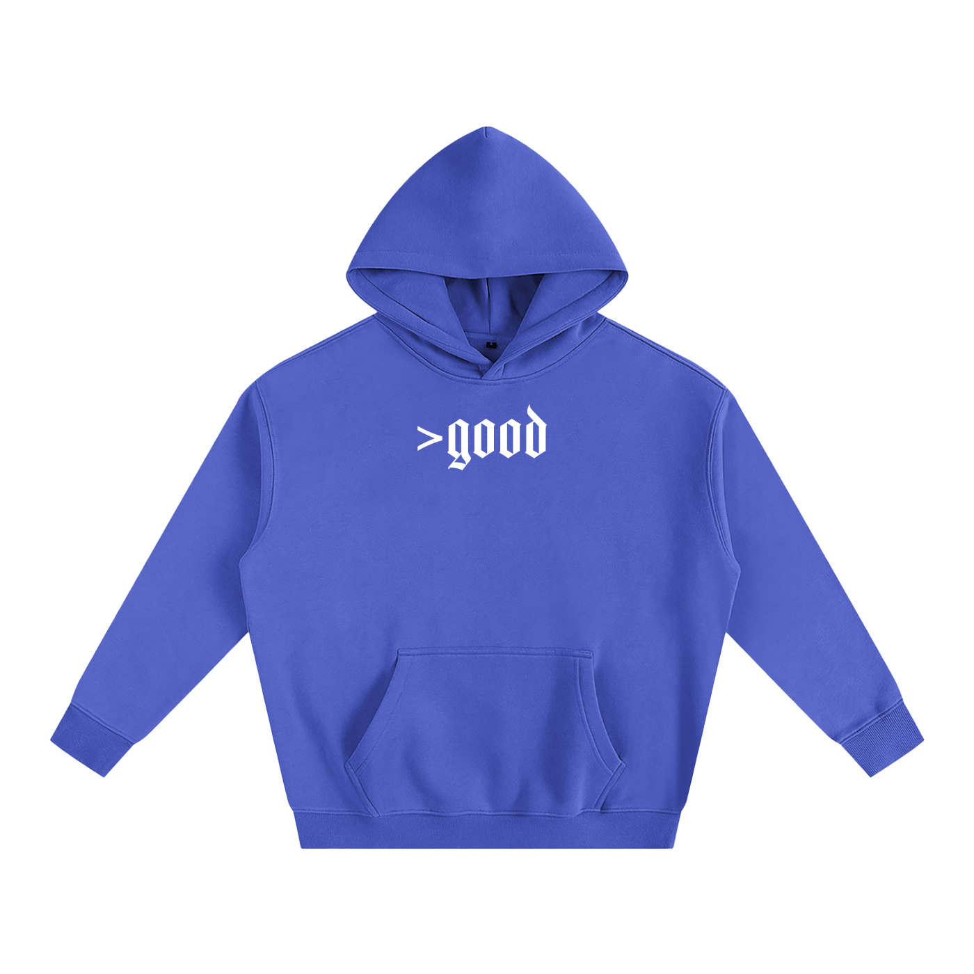 >good Oversize Fleeced Hoodie