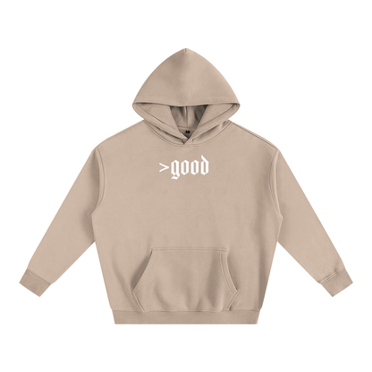 >good Oversize Fleeced Hoodie