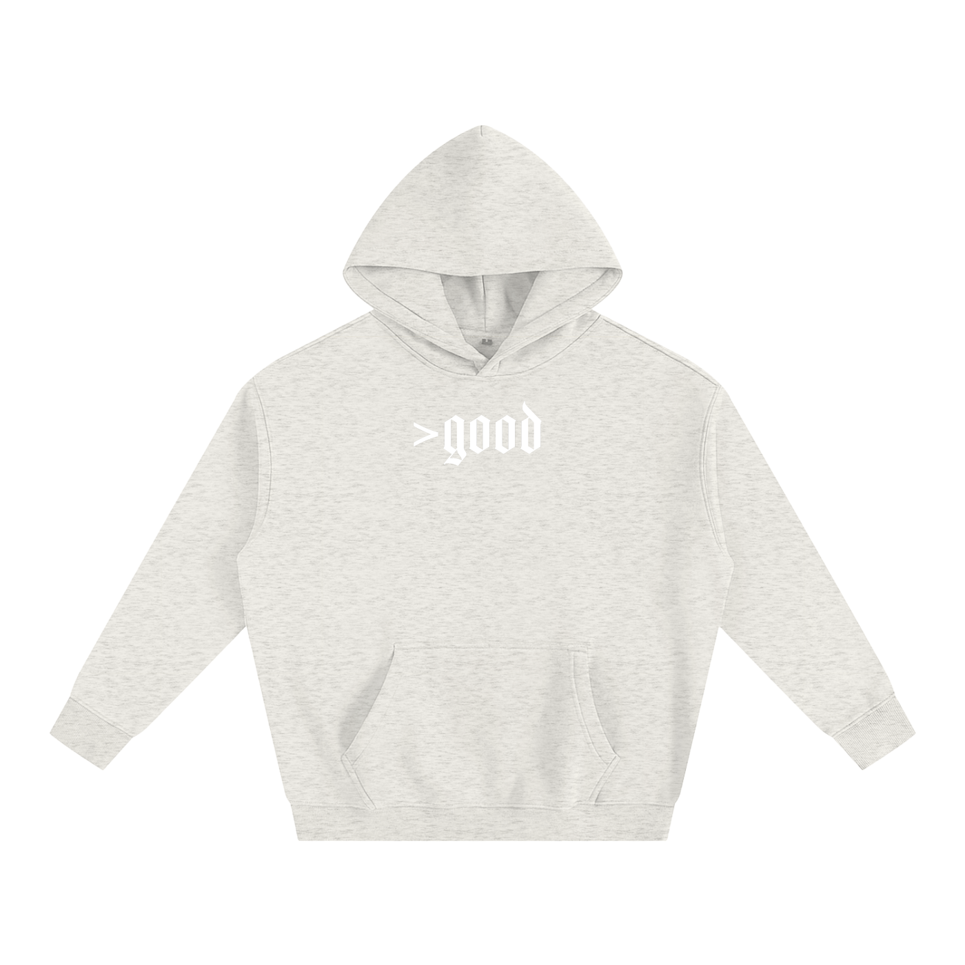 >good Oversize Fleeced Hoodie