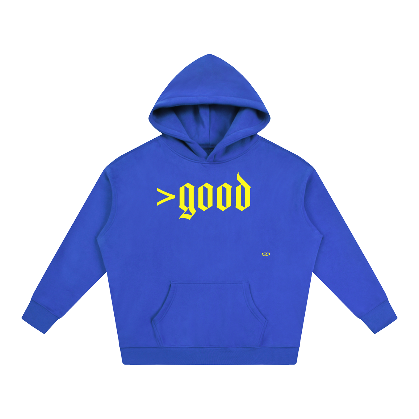 >good Oversize Fleeced Hoodie