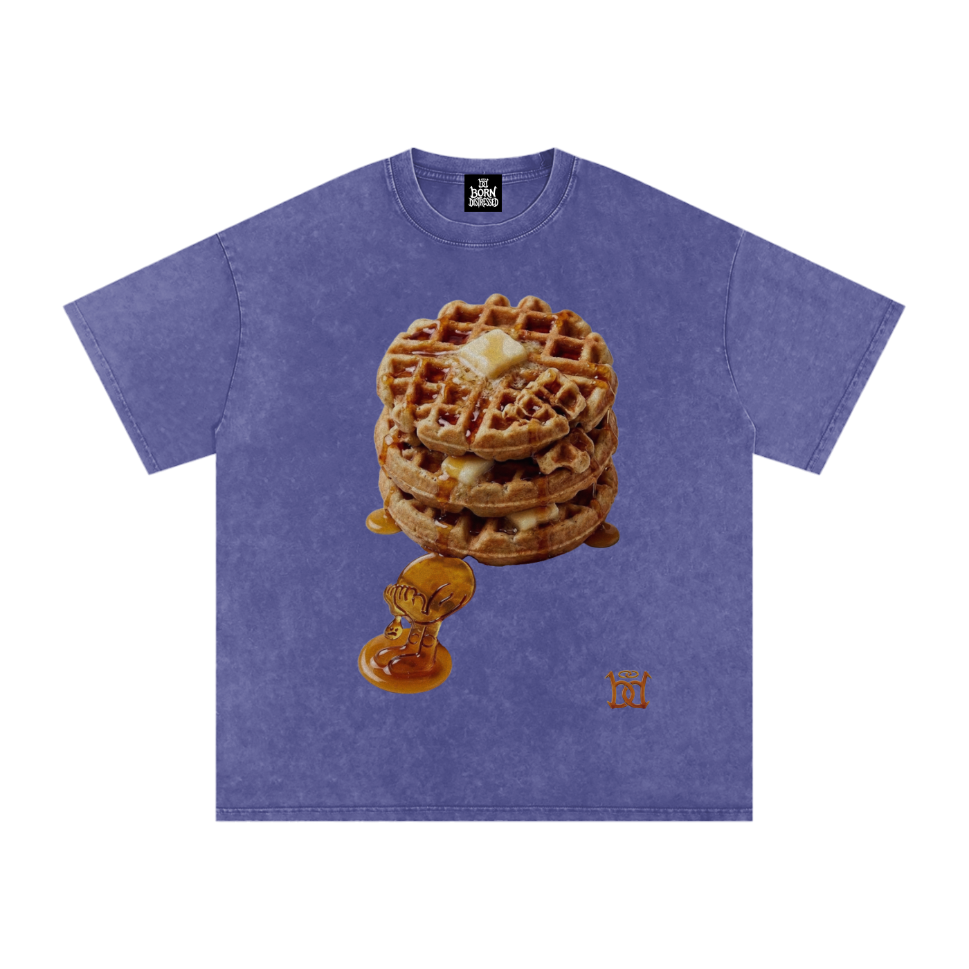 Stackz Snow Washed Oversized Cotton Tee