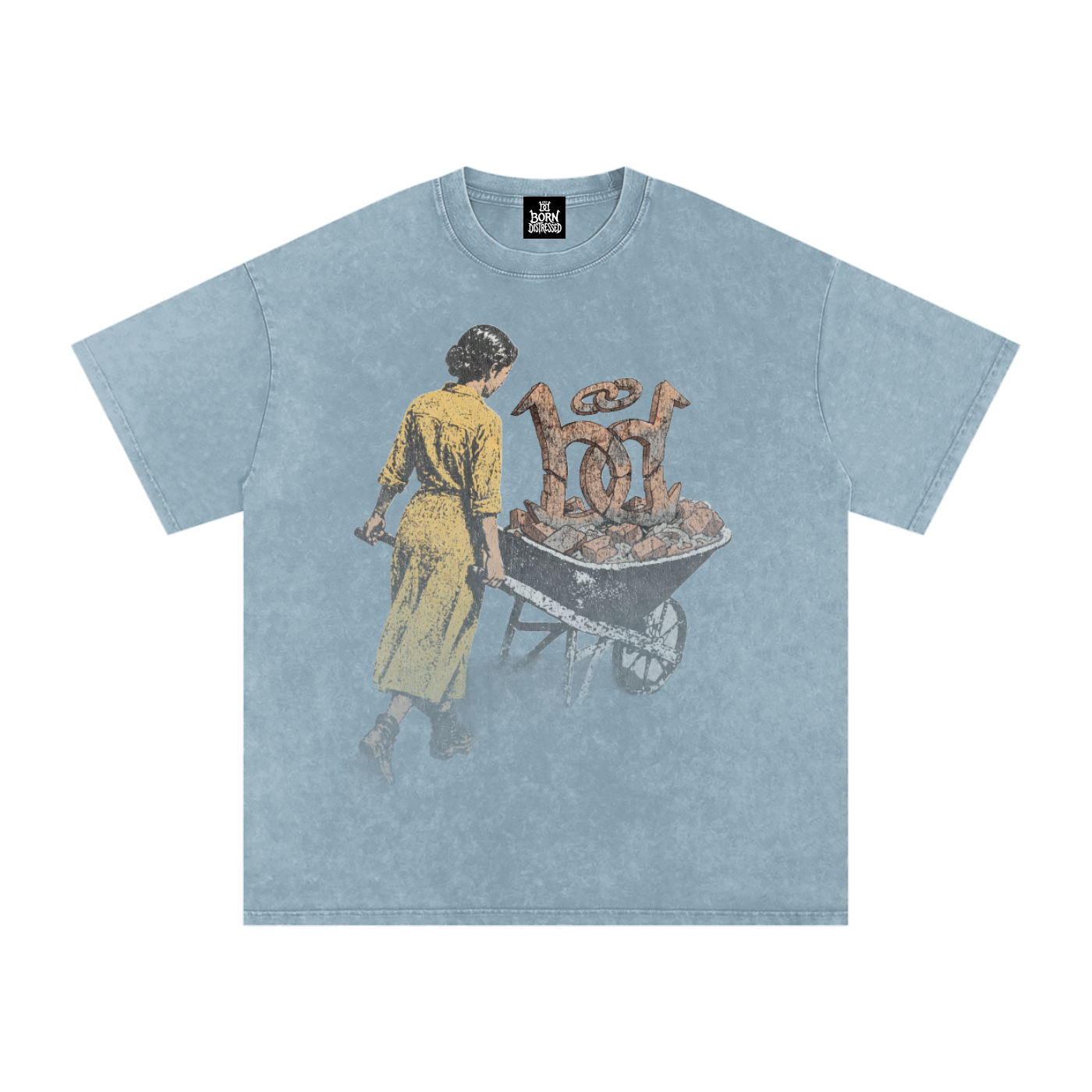 Brick by Brick Snow Washed Tee
