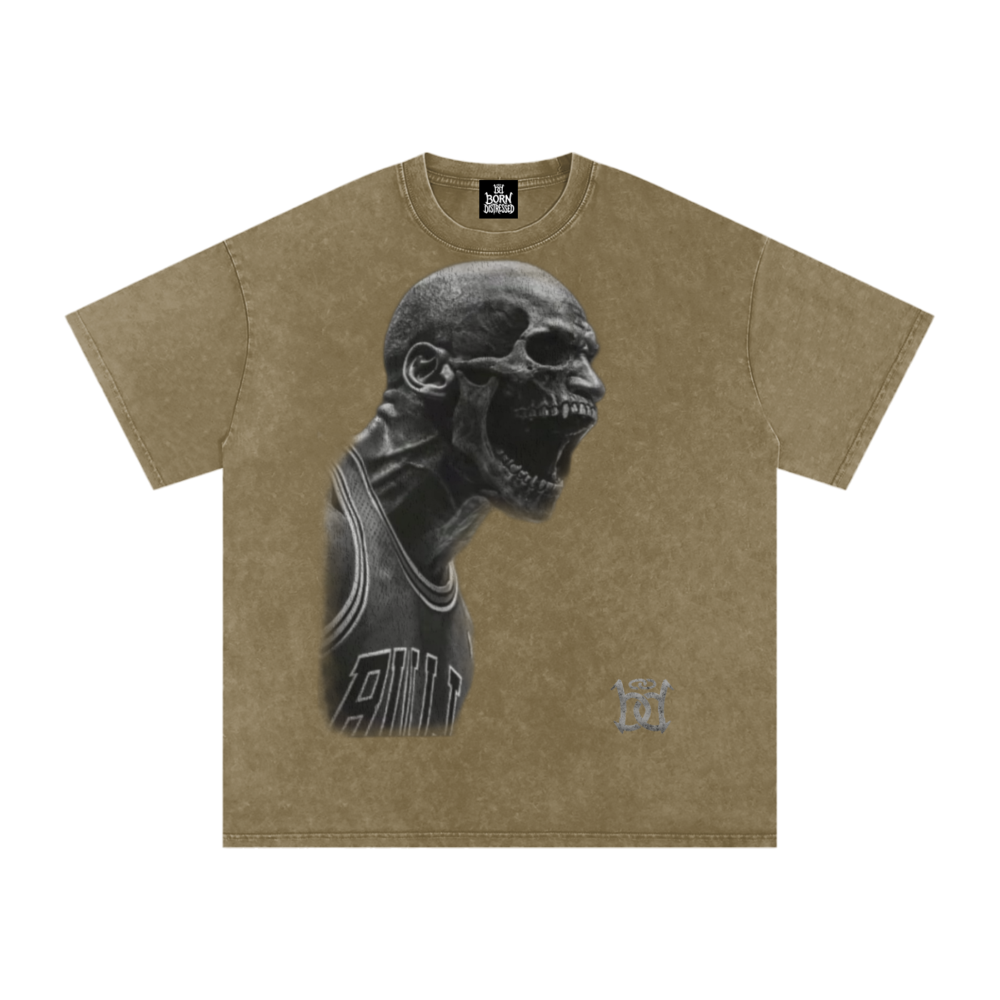Michael Jordan / Living Legend Snow Washed Oversized Cotton Tee
