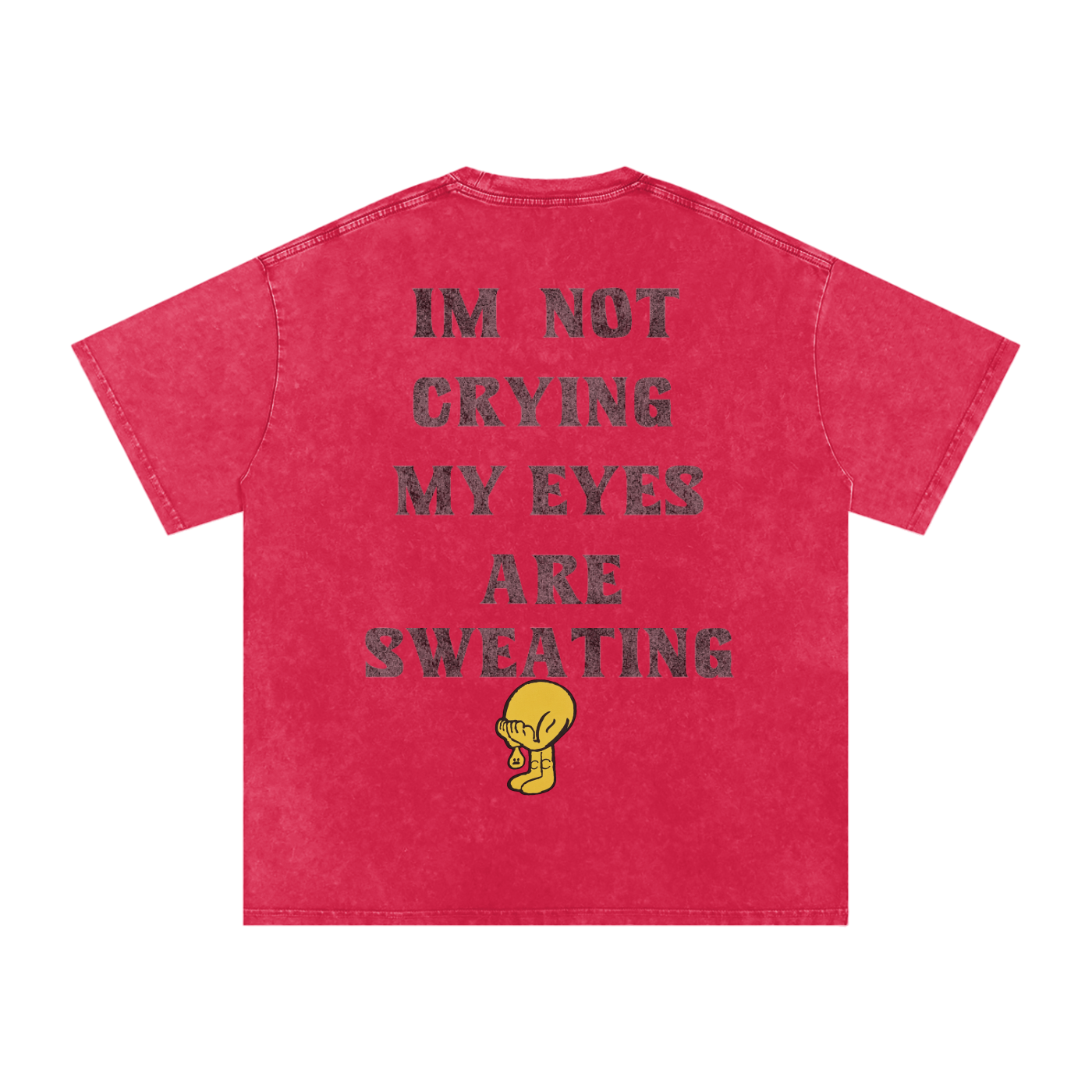 Blood, Sweat, & Tears Snow Washed Oversized Cotton Tee