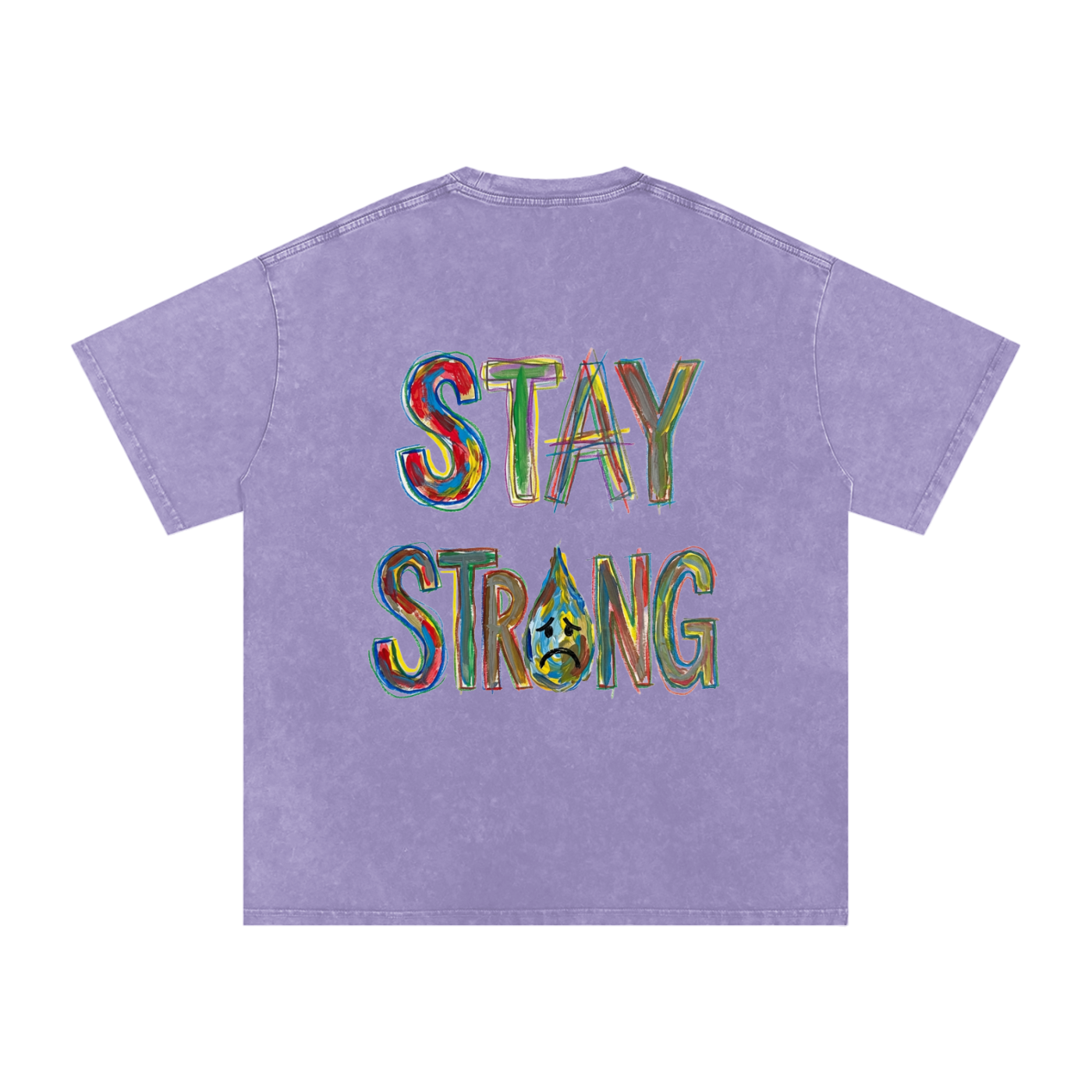 Outside the Lines Snow Washed Oversized Tee