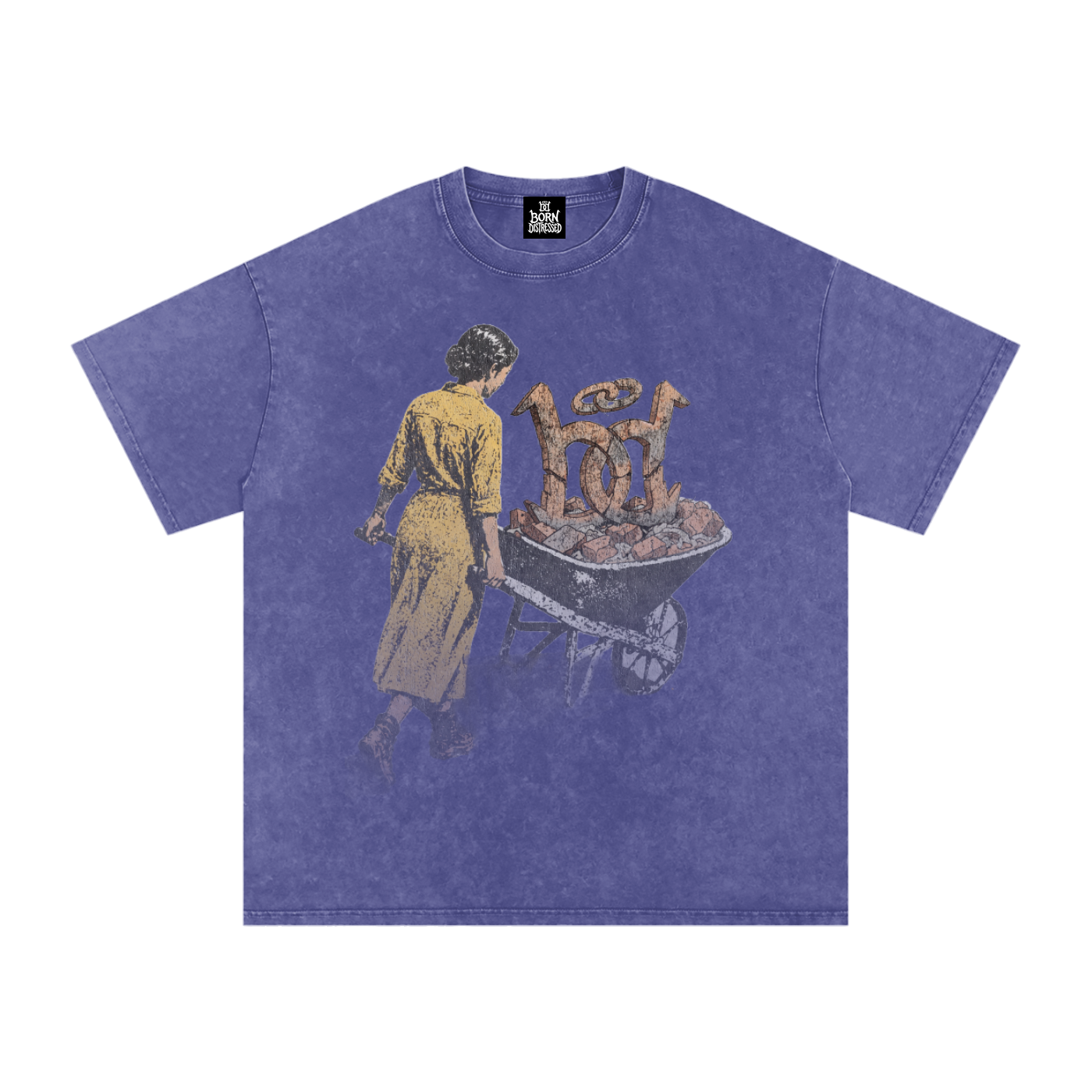 Brick by Brick Snow Washed Tee