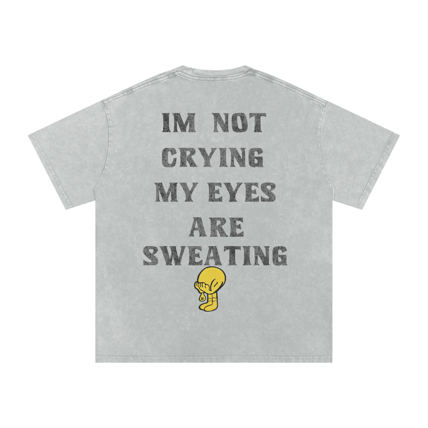 Blood, Sweat, & Tears Snow Washed Oversized Cotton Tee