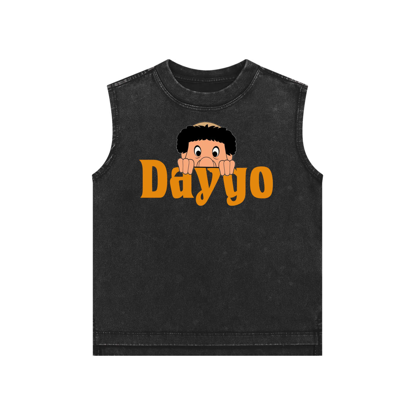 Kid's Peepin' Friar Daygo Snow Washed Tank