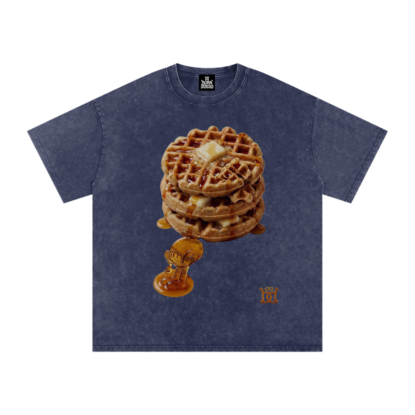 Stackz Snow Washed Oversized Cotton Tee