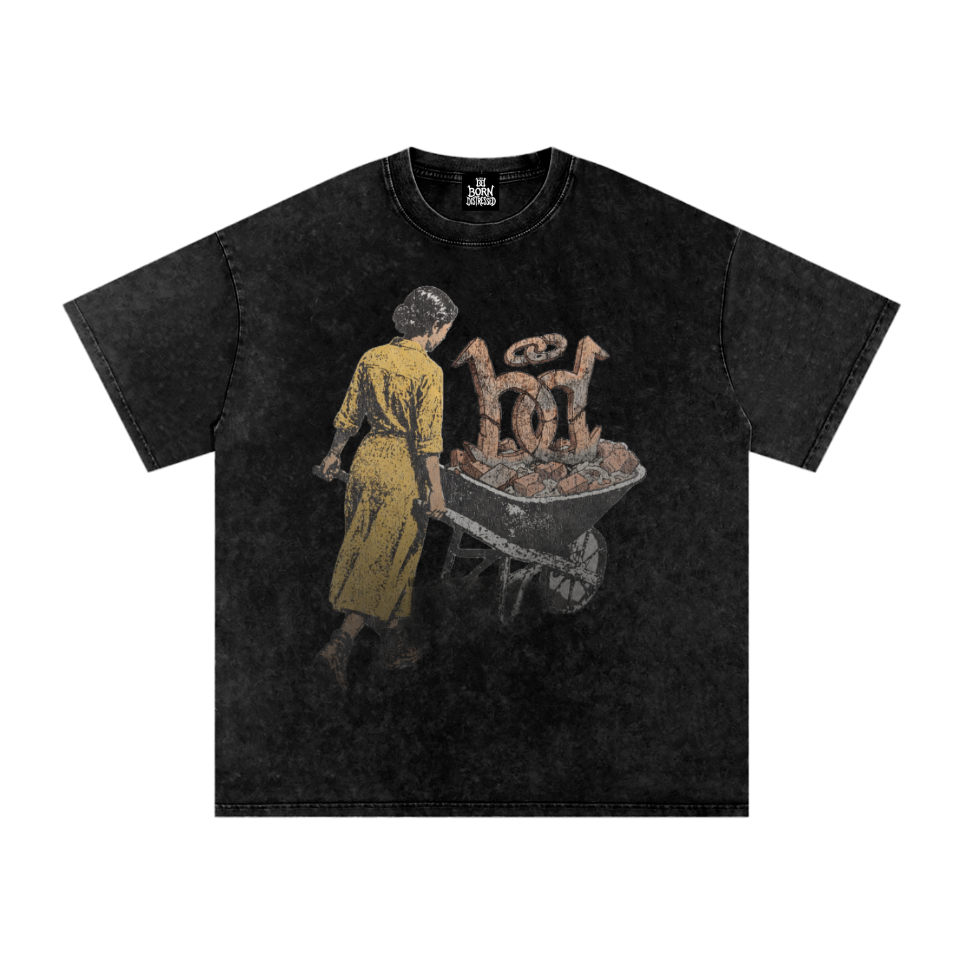 Brick by Brick Snow Washed Tee