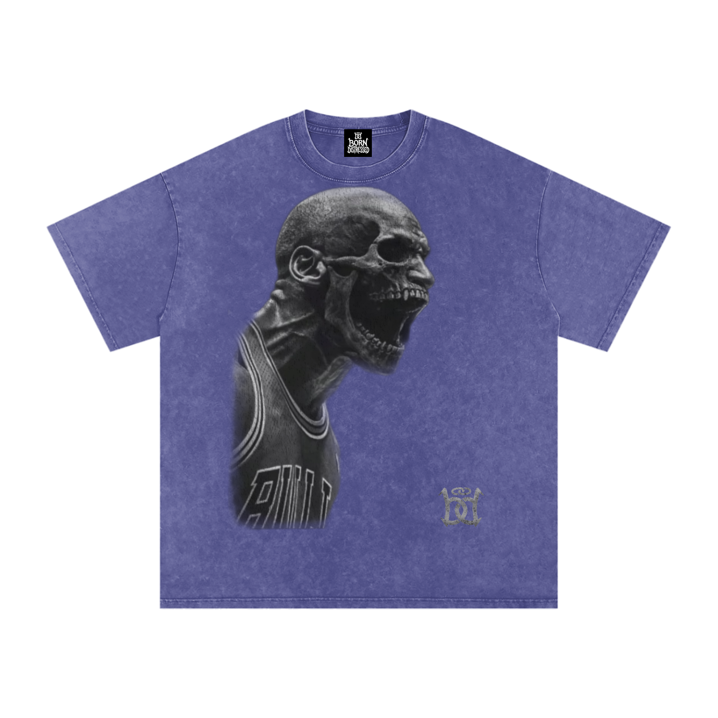 Michael Jordan / Living Legend Snow Washed Oversized Cotton Tee