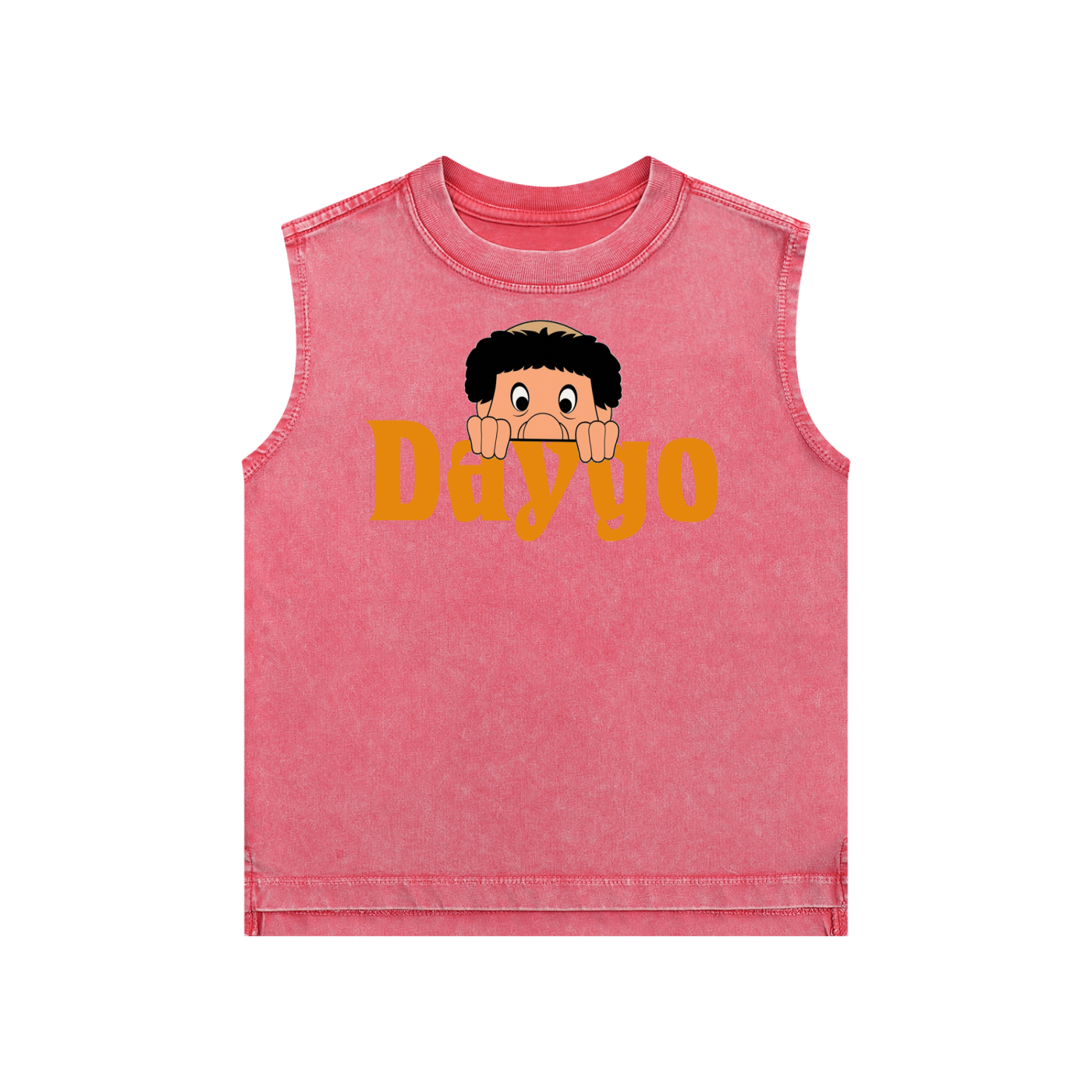Kid's Peepin' Friar Daygo Snow Washed Tank