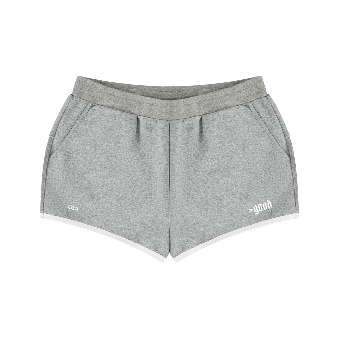 >good Retro Contrast Shorts