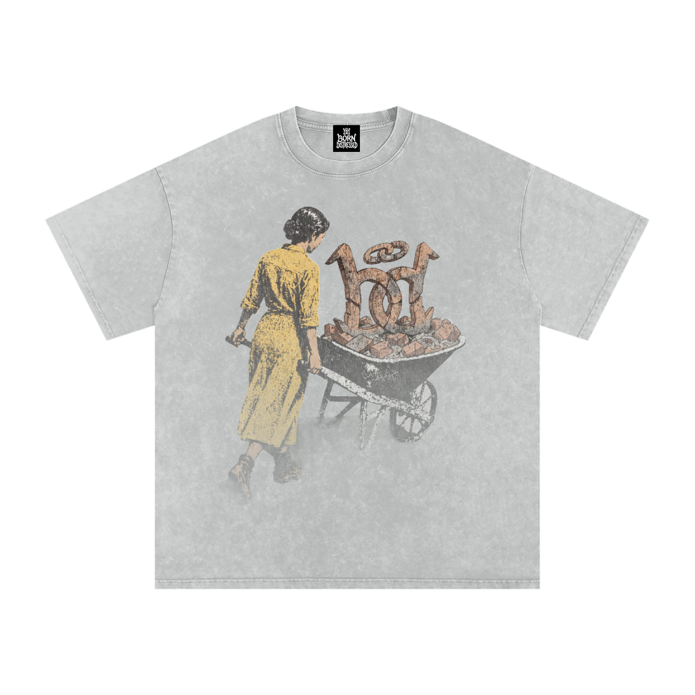 Brick by Brick Snow Washed Tee