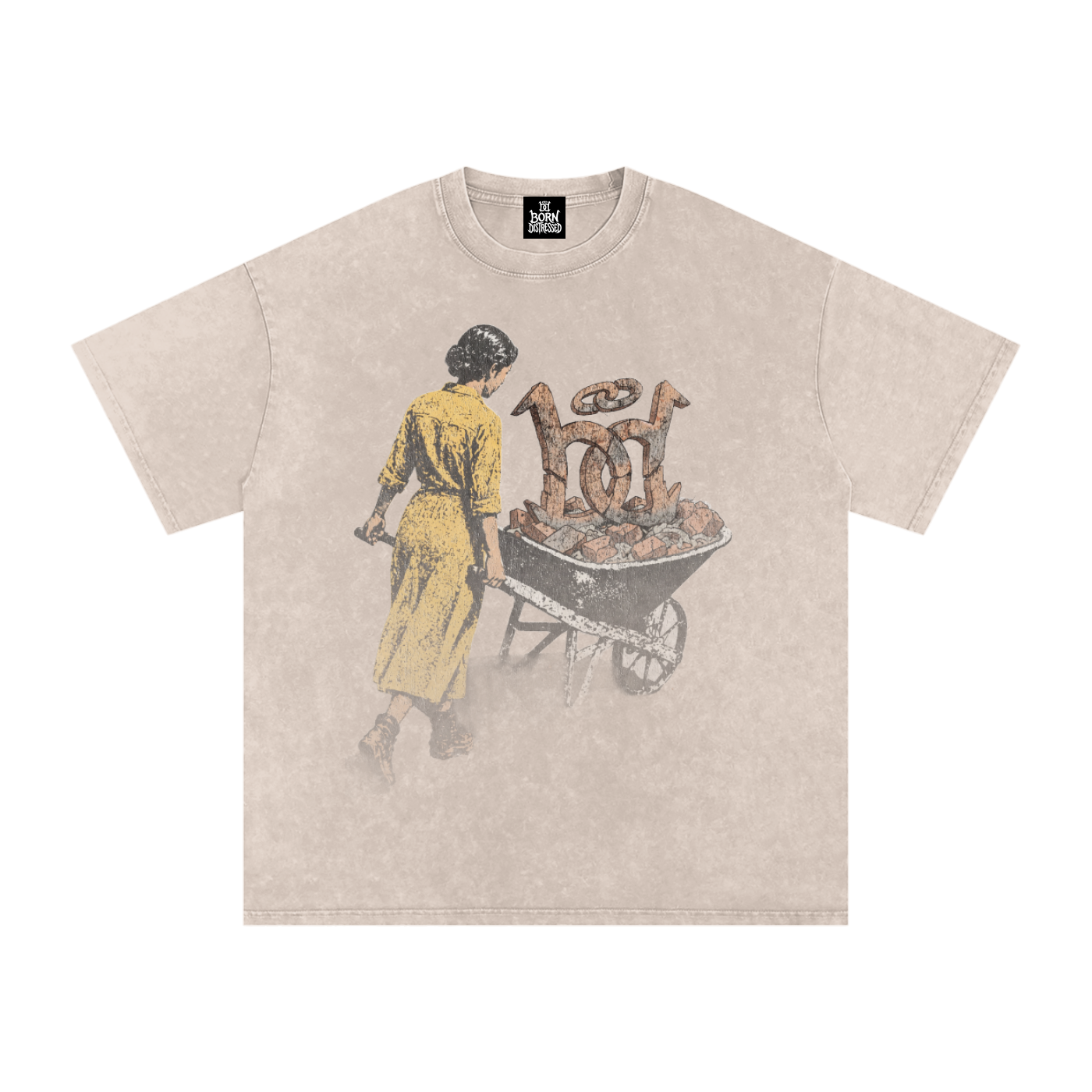 Brick by Brick Snow Washed Tee