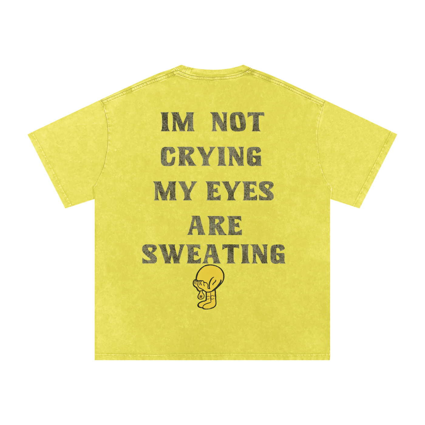 Blood, Sweat, & Tears Snow Washed Oversized Cotton Tee