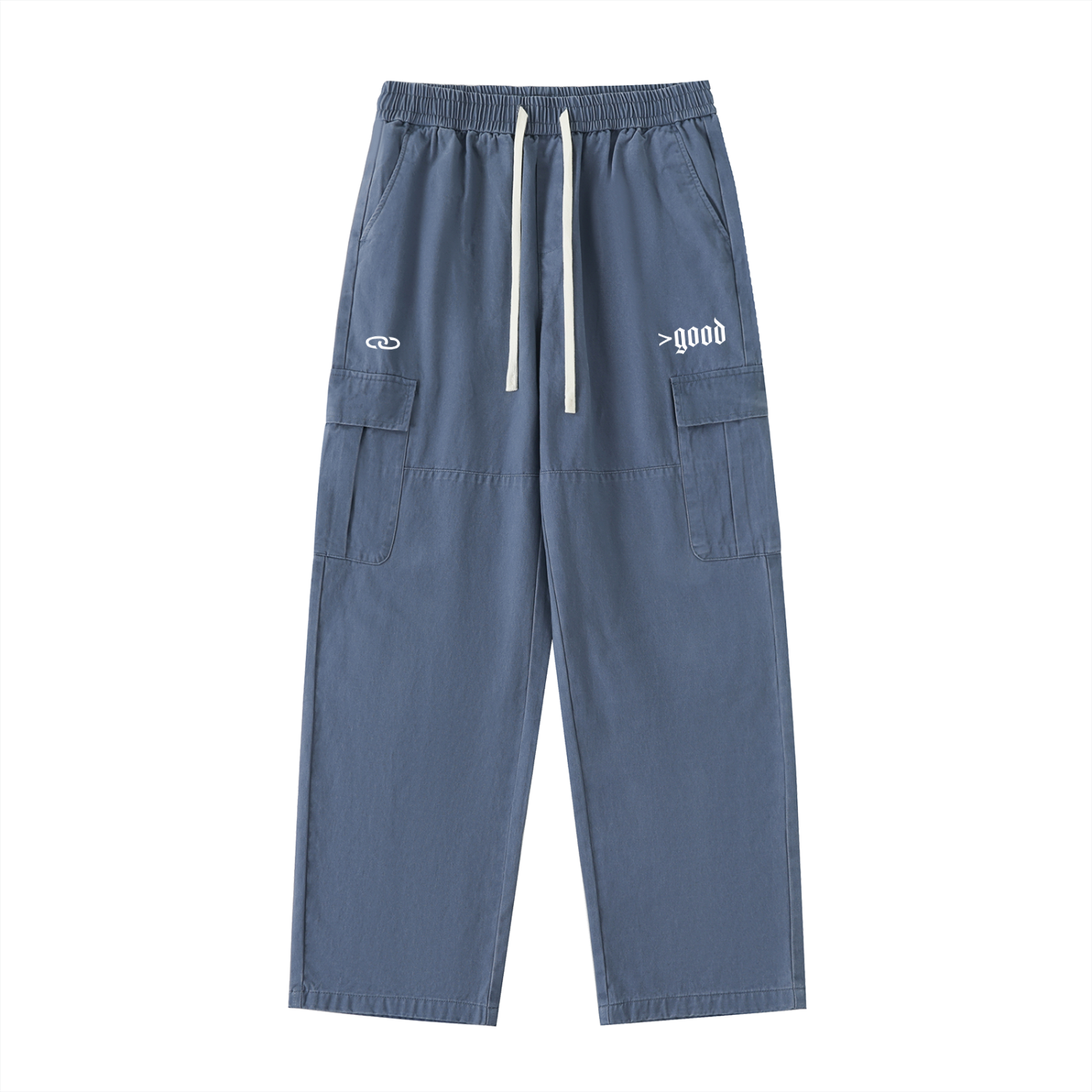 >good Drawstring Straight-Leg Cargo Pants