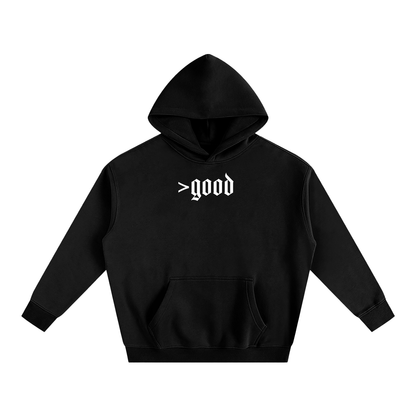 >good Oversize Fleeced Hoodie