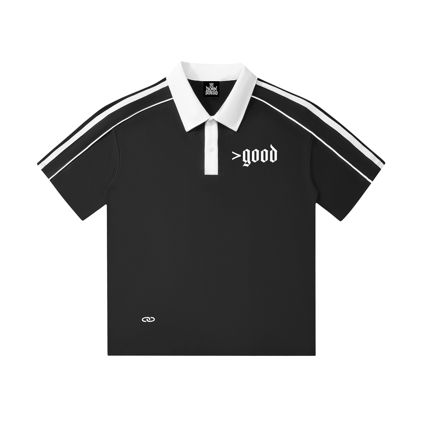 >good Contrast Collar Polo Shirt