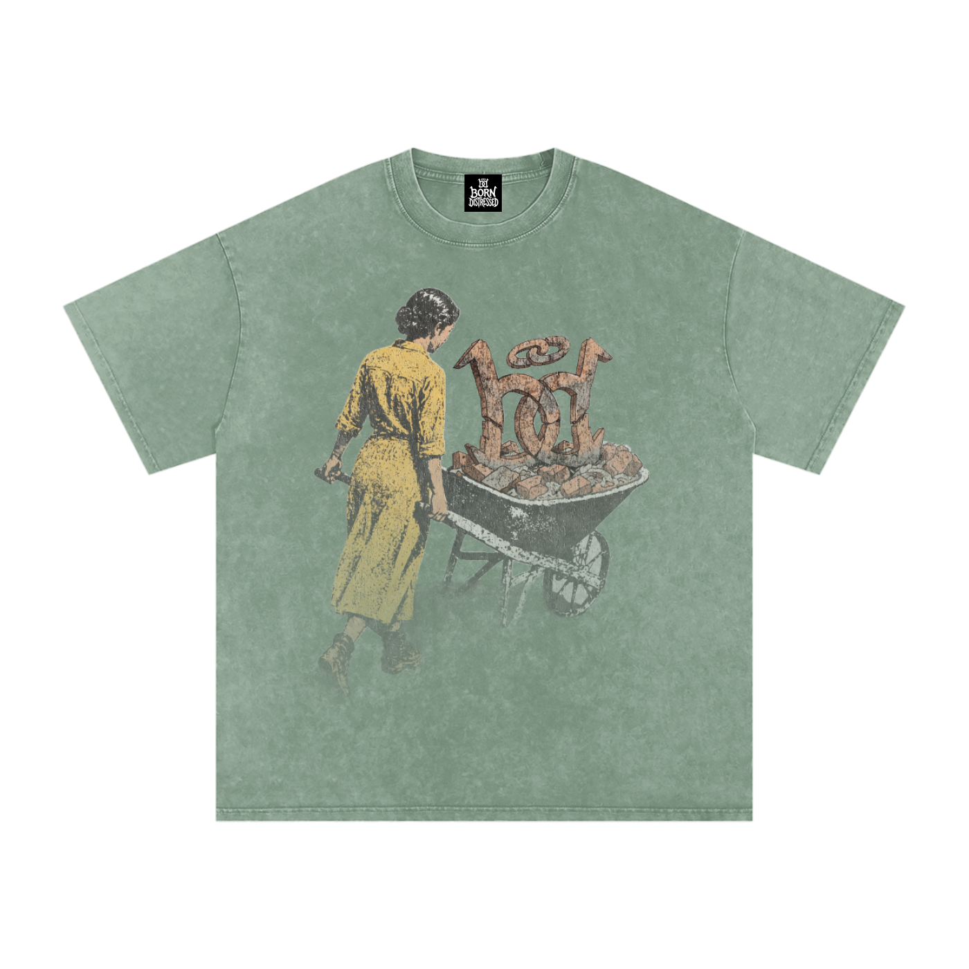 Brick by Brick Snow Washed Tee