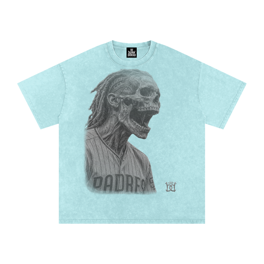 Tatis Jr. / Living Legend Snow Washed Oversized Cotton Tee