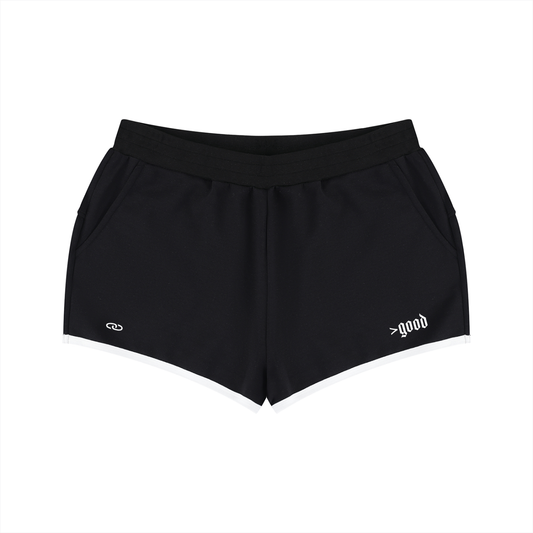 >good Retro Contrast Shorts