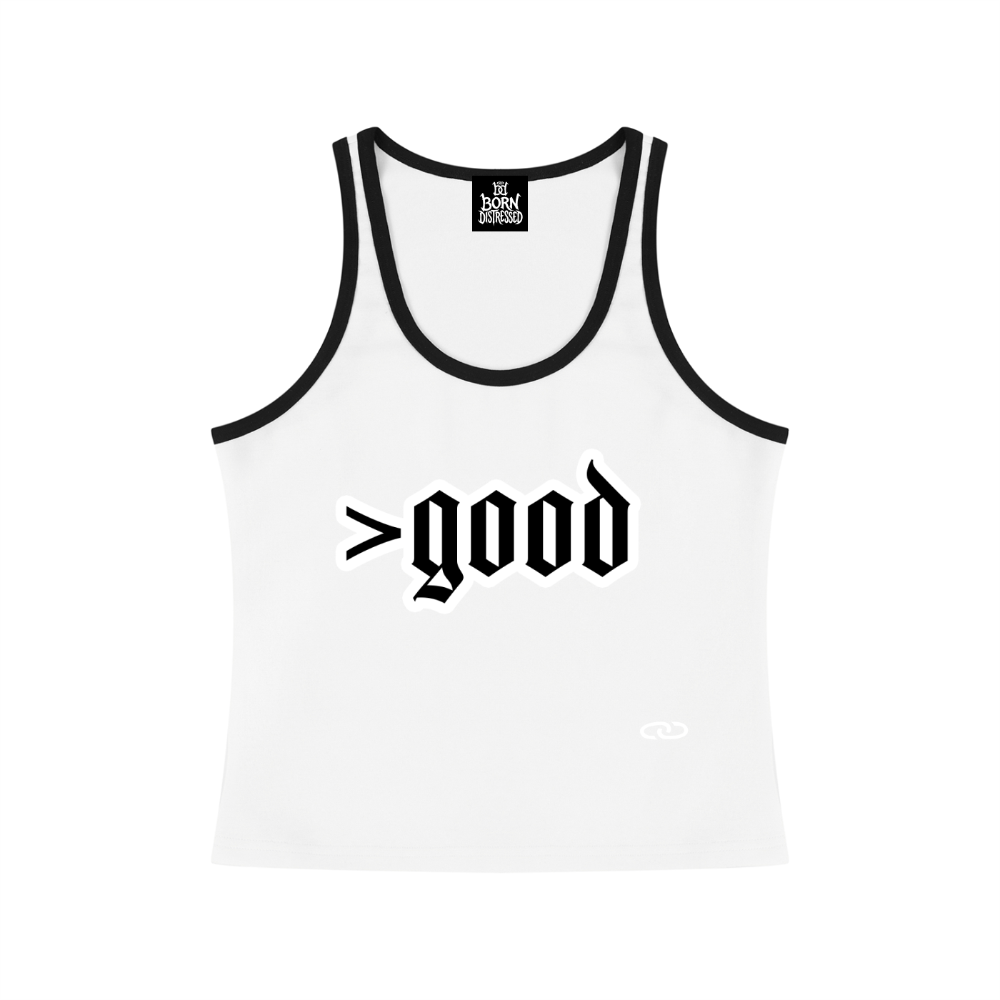 >good Block Cropped Tank Top V1