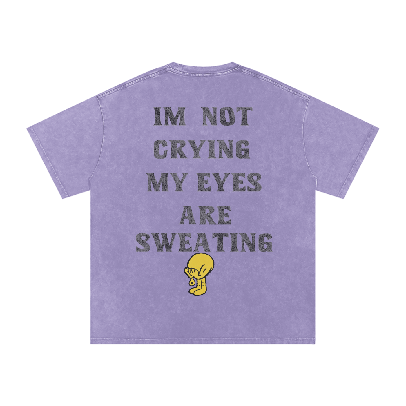 Blood, Sweat, & Tears Snow Washed Oversized Cotton Tee