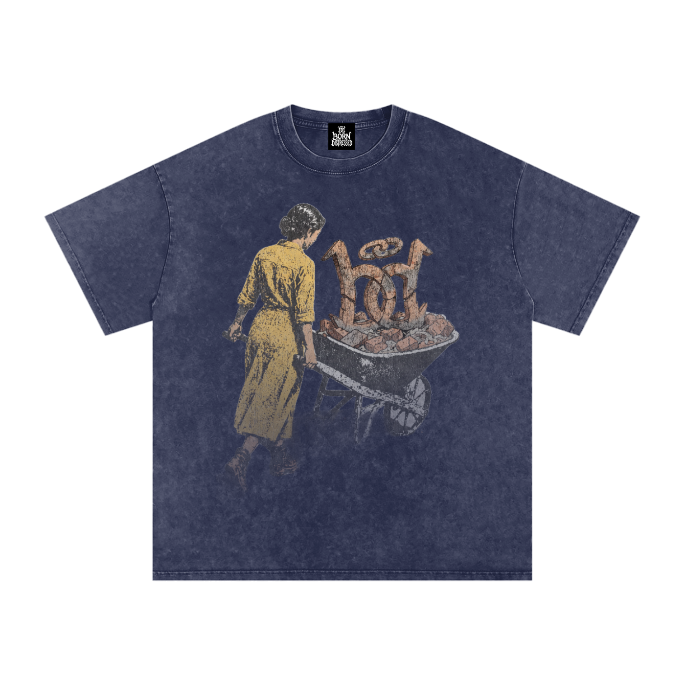Brick by Brick Snow Washed Tee