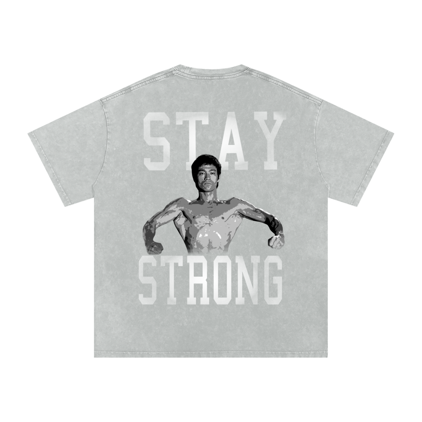 Be Water Snow Washed Oversized Tee
