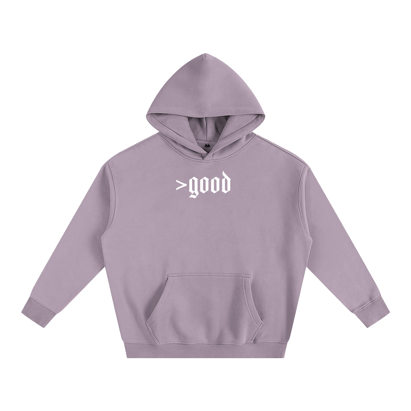 >good Oversize Fleeced Hoodie