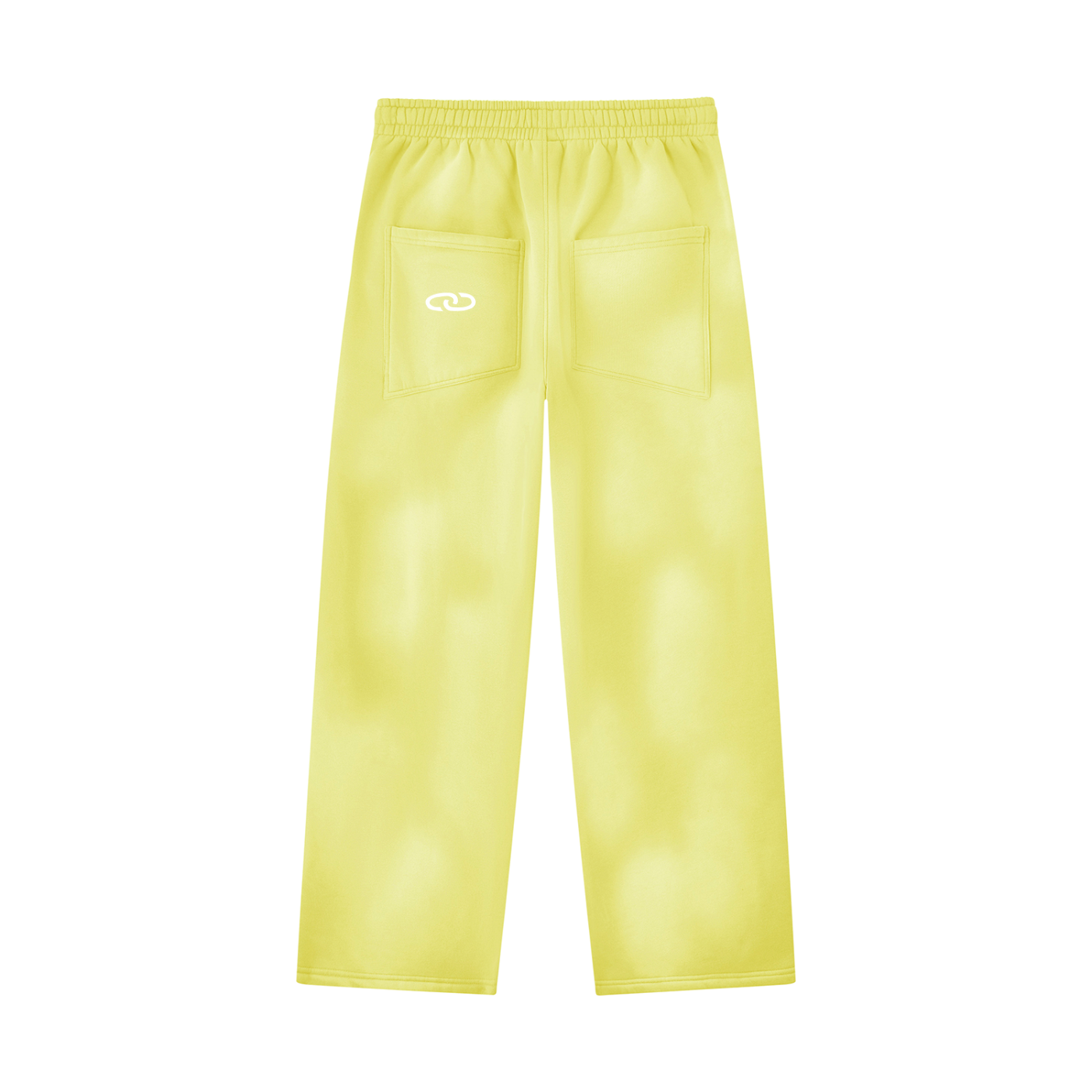 Cherry Blossom Colorfade Wide Leg Fleece Sweatpants