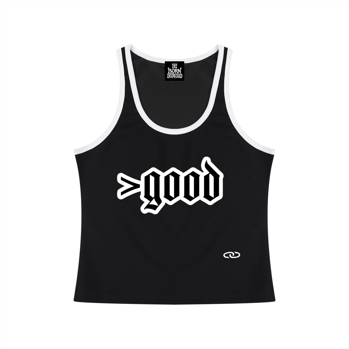 >good Block Cropped Tank Top V1
