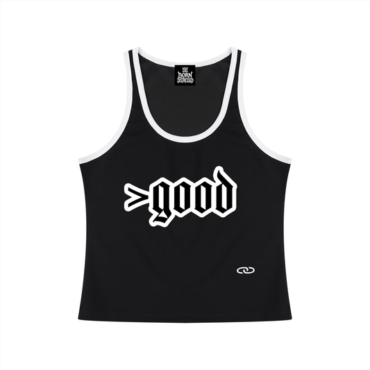 >good Block Cropped Tank Top V1