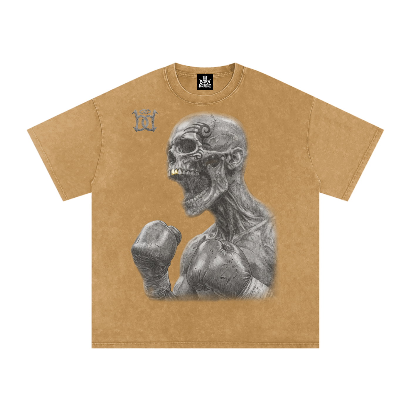 Mike Tyson / Living Legend Snow Washed Oversized Cotton Tee