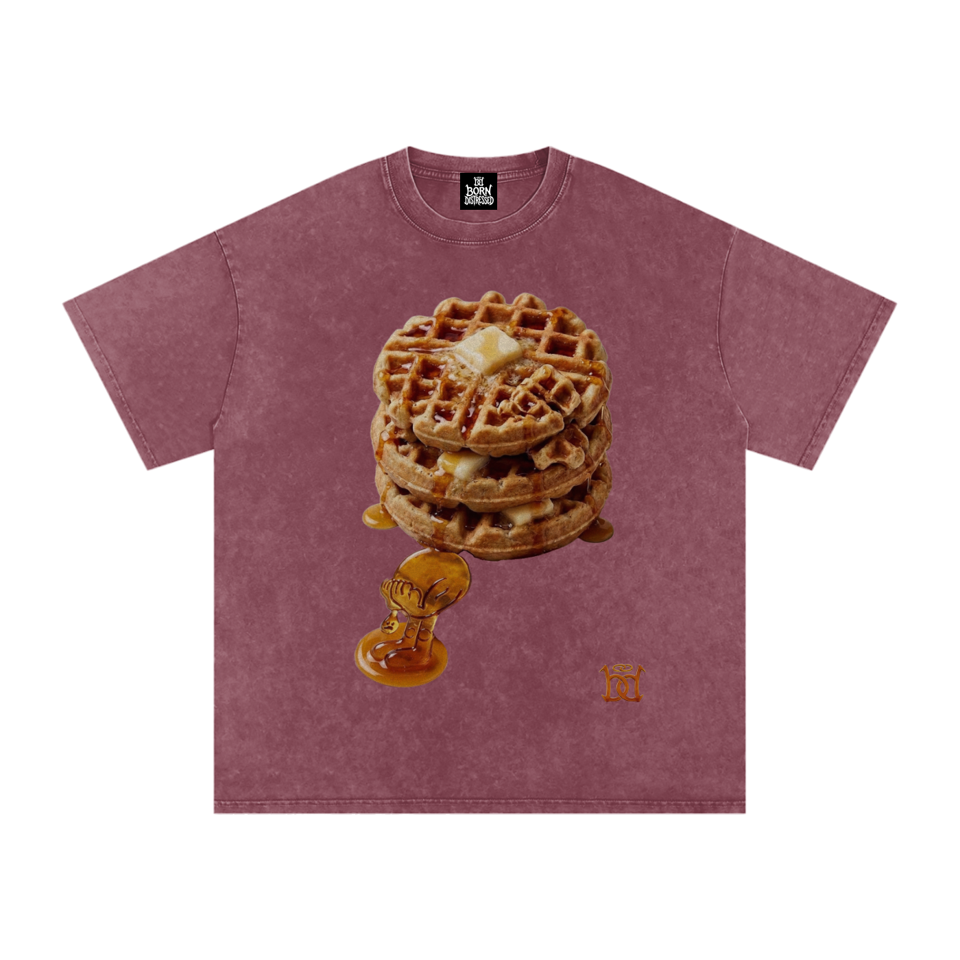Stackz Snow Washed Oversized Cotton Tee
