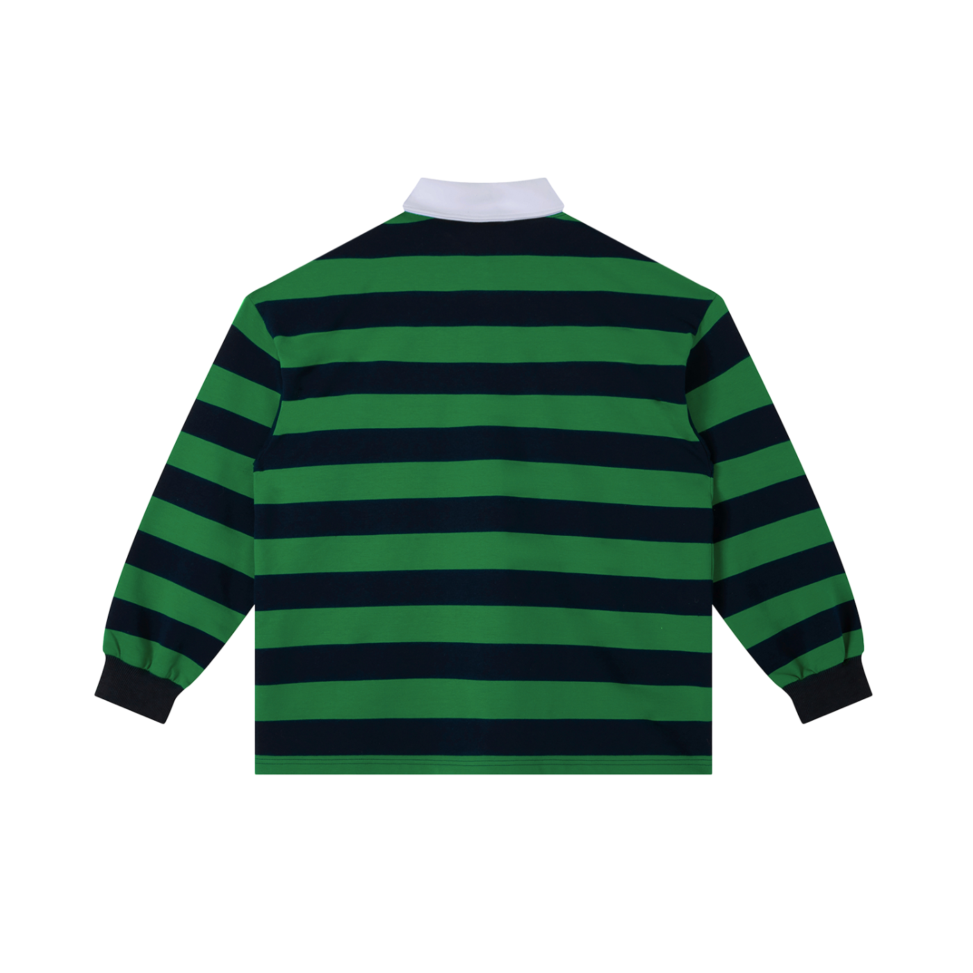 >good Color Block Stripe Polo