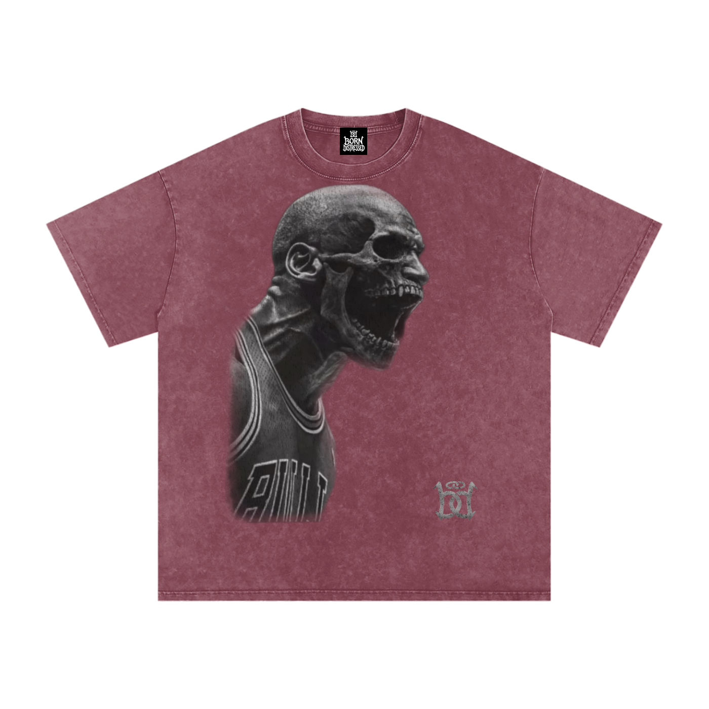 Michael Jordan / Living Legend Snow Washed Oversized Cotton Tee
