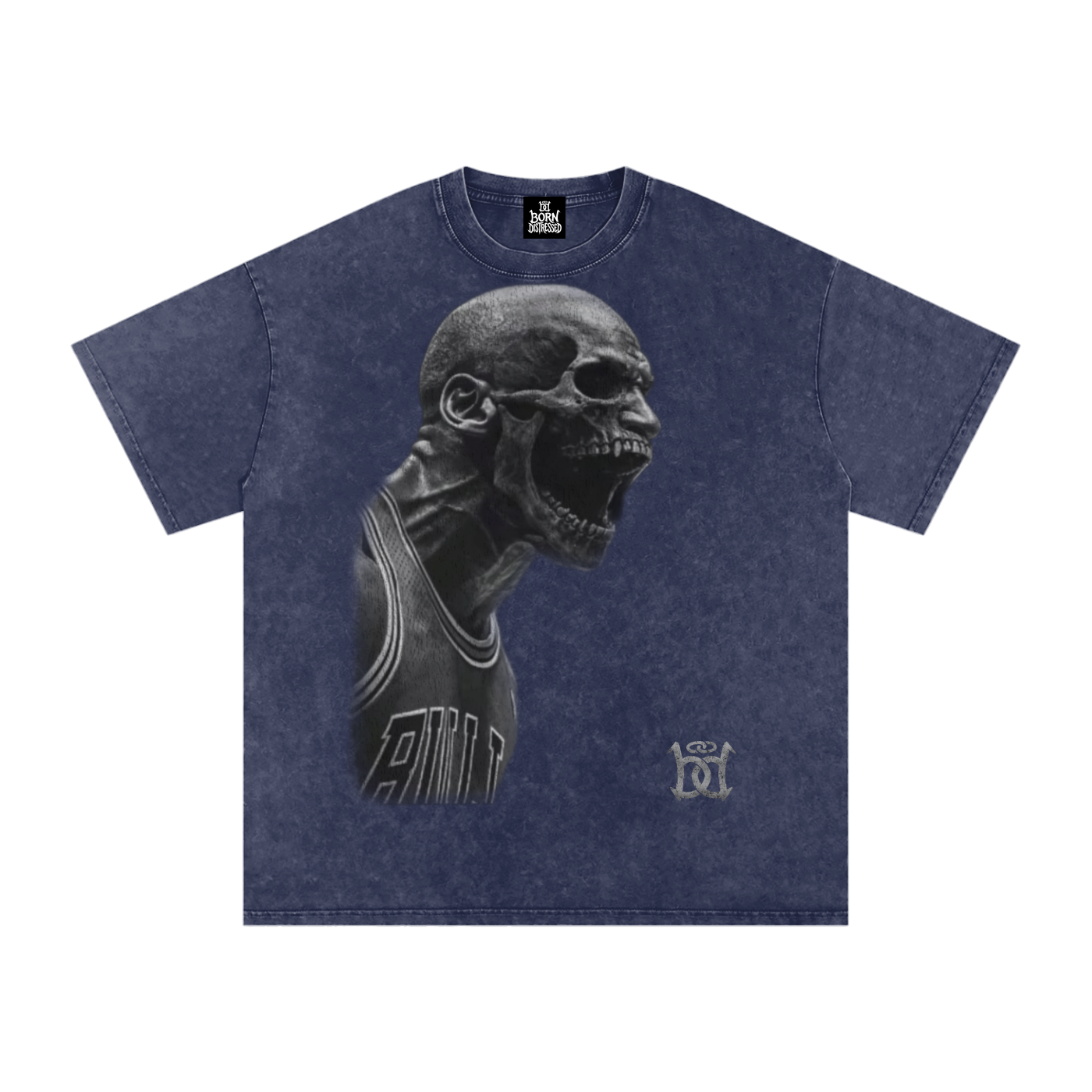 Michael Jordan / Living Legend Snow Washed Oversized Cotton Tee